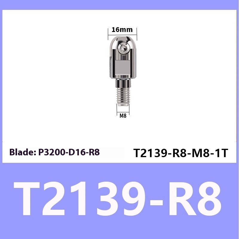 1157-Anti-vibration locking type milling cutter head threading cutter head interchangeable cutter head specification flush locking cutter head 1135/1604 Shandong Denso Pricision Tools Co.,Ltd.